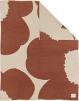 Marimekko Pledas Iso Unikko 130 x 170 cm, baltai rudas, vilnonis