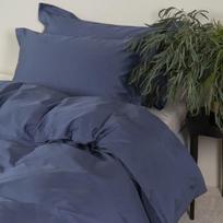 Satino patalynės komplektas SOLID Oxford Blue