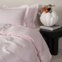 Satino patalynės komplektas SOLID Primrose Pink