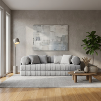 Sofa-lova Kemi (buklė), 206x95 cm