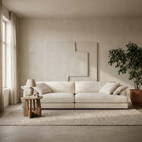 Sofa Espresso, 120x284 cm
