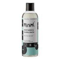 MINIML dušo želė ir vonios putos su arbatmedžio ir mėtų aromatu 500ml