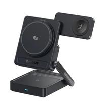 Belaidis sulankstomas magnetinis įkroviklis BASEUS Qi2.2 35W USB-C PicoGo AF21