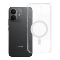 Skaidrus 2 mm Mag Cover apsauginis dėklas Xiaomi Redmi Note 17 Pro Max 5G / 17 Pro Plus 5G