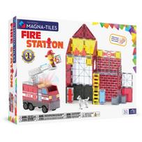 Magna-Tiles Magnetinis konstruktorius Gaisrinės stotis 252050FSMT, 50 vnt., 3 pak., amžius 3-6, 7-9, 10+, LR44/AG13