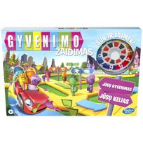 Hasbro Gaming stalo žaidimas F0800LT, 2-4 žaidėjai, 8+ metai, sukamasis ratas, 100 kortelių, 5 žetonai, 4 automobiliai
