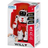 Xtrem Bots Robotų žaislas Willy XT3803466, 20 veiksmų, 15 funkcijų, LED akys, šoka, vaikšto, slysta, AA/LR6 baterijos nepridedamos