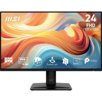 MSI monitorius PRO MP242DE E14A, 23.8", 1920x1080, IPS, 144Hz, 250cd/m2, 1000:1, 5ms, 16:9, HDMI, DisplayPort, VGA, VESA 75x75mm