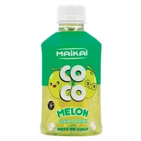 Melionų skonio skonio gėrimas su kokosų gabaliukais MAIKAI COCO, 280 ml