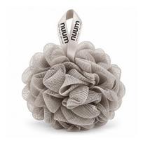 Nuum Cosmetics Mesh Bath Sponge tinklinė vonios kempinė „Grey“, 1 vnt.