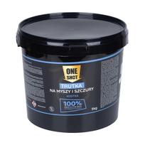 Ypač stiprus masalas kubeliais pelėms ir žiurkėms ONE SHOT, 5 kg