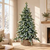 Dirbtinė eglutė ROYAL FROSTED PE ir PVC 180 cm