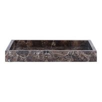 Iš marmuro dekoratyvinis padėklas 15x25 cm Lazio – PT LIVING