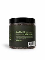 Žalias Žingsnis Baziliko sėklos (Ocimum basilicum), 400 g.