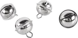2504321 – RAYHER – 2504321 – Metaliniai varpeliai (apvalūs), savitarnos pakuotė, 4 vnt., platinos spalvos, 24 mm skersmens