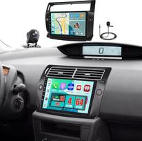 4+64G automobilių radijas, skirtas „Citroën C4“ (2004–2009 m.) su „CarPlay“ ir „Android Auto“ belaidžio ryšio funkcijomis