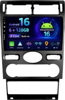 6G+128G automobilių radijas su „Android 16“ sistema, skirtas „Ford Mondeo“ (2004–2007 m.)