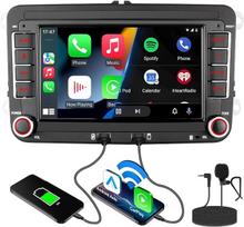 8 branduolių, 4+64G, 7 colių automobilių radijas, skirtas „VW Golf“ automobiliams, su belaidžiu „CarPlay“ ir „Android Auto“