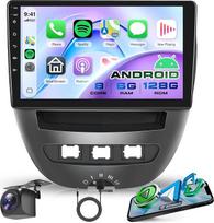 8 branduolių, 6G + 128G „Android“ automobilių radijas, skirtas „Toyota Aygo“, „Peugeot 107“ ir „Citroën C1“ (2004–2014 m.) modeliams. Belaidė „CarPlay“, „Android“ automobilių navigacija, „Wi-Fi“, 360° panoraminis vaizdas, 10,1 colio automobilių radijas, „