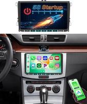 9 colių automobilių radijas, skirtas [VW Golf 6], su „CarPlay“ ir „Android Auto“ funkcijomis