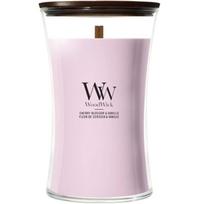 WoodWick Cherry Blossom & Vanilla Váza ( třešňový květ a vanilka ) - Vonná svíčka