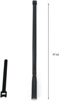 ACMR-401 taktinė CB antena, 27 MHz, skirta „RANDY II“, „RANDY III“, „K-PO PANTHER“, „LAFAYETTE URANO“; antenos jungtis – TNC kištukas