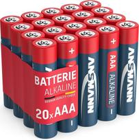 ANSMANN šarminių baterijų „Red Micro AAA“, 20 vnt. pakuotė