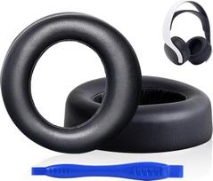 Atsarginės ausinių pagalvėlės „Sony Pulse 3D PS5“ (netinka „Pulse Elite“) – juodos spalvos