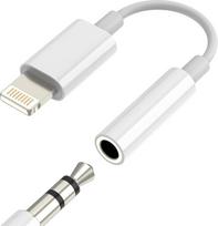 Ausinių jungties adapteris, „Lightning“ kištukas, 3,5 mm lizdas, AUX laidas, garso įranga „iPhone 14“, „13 Pro Max“, „Apple“ adapteris „iPad“, automobilinis kištukas, ausinių laidas, mikrofono jungtis, keitiklis