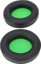 Ausinių pagalvėlės, 1 pora, ausinių pagalvėlės iš kempinės ir PU putų, skirtos „Razer Kraken Pro V2 7.1 V2“ ausinėms, aksesuarai (žalios)