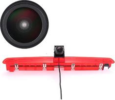 Automatinė AHD IP68 1280 pikselių 170° krovininio automobilio stabdžių žibintų ir atbulinės eigos kamera, parkavimo pagalbos sistema, atbulinės eigos sistema, stogo kamera su reguliuojamu kampu, skirta „VW T5“, „Multivan“, „T6“, „Caravelle“, verslo klasės