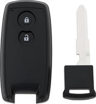 Automobilio nuotolinio valdymo pultas su 2 mygtukais „Smart Key Shell“ HU133R, suderinamas su „Suzuki SX4“, „Swift III“ ir „Grand Vitara“ modeliais