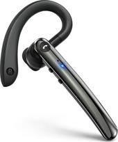 Belaidės ausinės, vienos ausies „Bluetooth 5.2“ ausinės su mikrofonu, dviguba triukšmo slopinimo sistema, IPX6 atsparumo vandeniui „Bluetooth“ ausinės