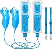 CLVIZCXOM 2 vnt. nuotolinio valdymo pultų rinkinys, skirtas „Wii U“ / „Wii Remote“ su „MotionPlus“