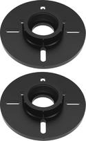 ECSiNG 2 vnt. 100 mm aukšto dažnio garsiakalbio rago adapteris su 33,5 mm vidiniu sriegiu ir 26 mm angos skersmens keitiklio galvute, skirtas namų kino sistemoms, profesionaliai pagamintas rago jungties pavaros galvutė