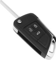 ECSiNG automobilio nuotolinio valdymo pultelio korpusas su 3 mygtukais, automobilio nuotolinio valdymo pultelio dangtelis, automobilio nuotolinio valdymo pultelio dėklas, suderinamas su „Opel Astra H“, „Mokka“, „Ampera“ ir „Insignia A“ modeliais
