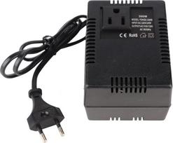 ES kištukų keitiklis, kintamoji srovė 220 V, 240 V į 110 V, 120 V, ES kištukų adapteris, 300 W galia