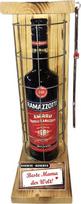 Geriausia mama pasaulyje – „Iron Reserve Ramazzotti“ litro talpos butelis su metalo pjūklu – Juokinga, originali dovana – Gimtadienio dovana – Dovanos jam – Dovanos moterims – Su gimtadieniu!