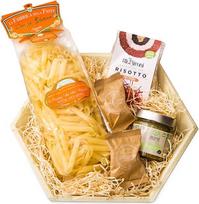 Glitimo neturintis dovanų rinkinys su išskirtiniais itališkais skanėstais „Gluten Free“