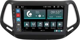 Individualizuotas automobilių radijas „Jeep Compass“ su „Android“, GPS, „Bluetooth“, „Wi-Fi“, USB, DAB+ ir 10 colių jutikliniu ekranu, 8 branduolių procesoriumi, „CarPlay“ ir „Android Auto“