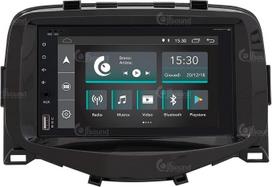 Individualizuotas automobilių radijas „Toyota Aygo“ su „Android“, GPS, „Bluetooth“, „Wi-Fi“, USB, DAB+ ir 6,2 colio jutikliniu ekranu, 4 branduolių procesoriumi, „CarPlay“ ir „Android Auto“