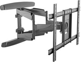 Intecbrackets® – Profesionalus, dviejų rankų, ypač tvirtas, plonas (tik 50 mm tarpas) pasukamas ir pakreipiamas televizoriaus sieninis laikiklis, tinkantis 40, 42, 46, 47, 50, 52, 55, 60, 65 ir 70 colių televizoriams, su 500 mm ilgio išsiskleidžiančiu str