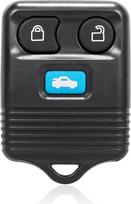 MACHSWON „Ford Transit MK6 Connect“ (2000–2006 m.) atsarginis nuotolinio valdymo pultas be raktelio su 3 mygtukais, juodos spalvos, 433 MHz