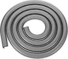 Metalinė apsauginė žarna, spiralės formos žarna, lanksti, pagaminta iš nerūdijančio plieno, 2,5 cm x 3 m, skirta užtikrinti elektros instaliacijos saugumą kraštovaizdžio apšvietimo projektuose
