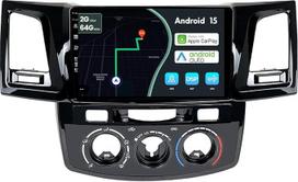 MSD 9 colių ekrano automobilių radijas, skirtas „Toyota Fortuner“, „Hilux“, „Revo“ ir „Vigo“ modeliams (2004–2014 m.) | Belaidis „CarPlay“ ir „Android“ automobilių radijas | „Android 14“ GPS navigacijos radijas | „Volant“ WiFi, DSP, DAB, „Bluetooth 5.0“ |