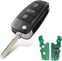 Nuotolinio valdymo pultas, 433 MHz, skirtas „Audi“ modeliams A2, A3, A4, B6, B7, A4L, A5, S5, A6, C5, C6, A6L, A8, TT