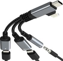 OTG ausinių lizdo adapteris USB-C „Aux“ garso 3,5 mm, skirtas „iPhone 17“, „16“, „15“, „14“, „13“ ir „Pro Max“; suderinamas su „Samsung S26“; „Lightning“ įkroviklio adapteris; automobilinis dviejų prievadų keitiklis; jungtis; DAC