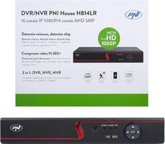 PNI House H814LR DVR/NVR – 16 1080P „Full HD“ IP kanalų arba 4 5 MP analoginių kanalų stebėjimo kamera