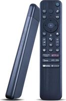 RMF-TX810U atsarginis nuotolinio valdymo pultas, skirtas „SONY“ televizoriams KD-65X75WL,KD-43X80L, 65XR70, XR-55A80L, KD-43X77L, XR-77A80L, KD-43X7L, XR-83A80CL, KD-85X80L, XR-85X80L, 3A80L, KD-65X77L, XR-85X90L, balso valdymas