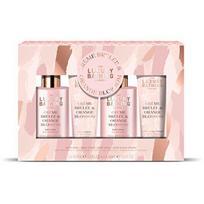 Creme Brulée Bath & Body Care Set ( Creme Brulée & Pomerančový květ ) - Dárková sada péče o tělo ( 4 ks )